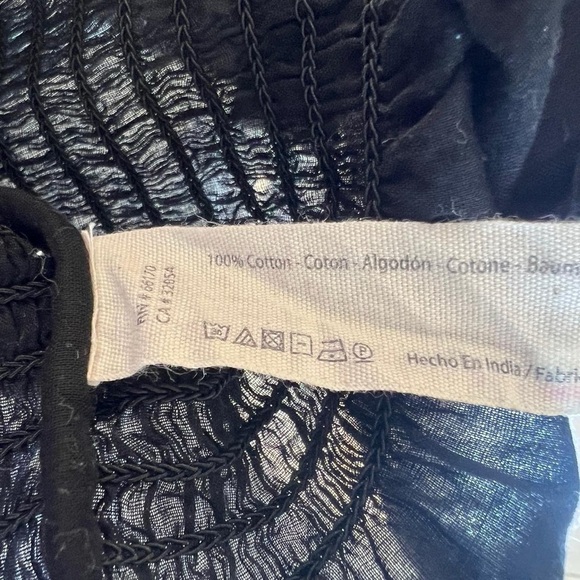 Free people black halter tie mini dress! - Picture 9 of 9